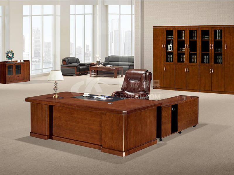 實(shí)木老板桌-20